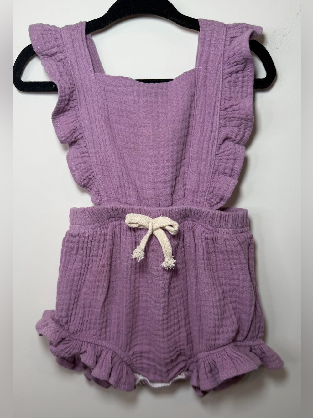 Reverie Threads Sofia Romper Violet Purple Boho 6-12M